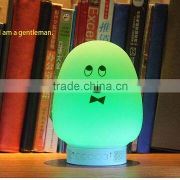 2017 Silicone Portable Touch Speakers Wireless App Led Bluetooth Speaker photo-4