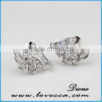 Shine earring jewelry,wholesal earring price,women earrings for wedding invitation