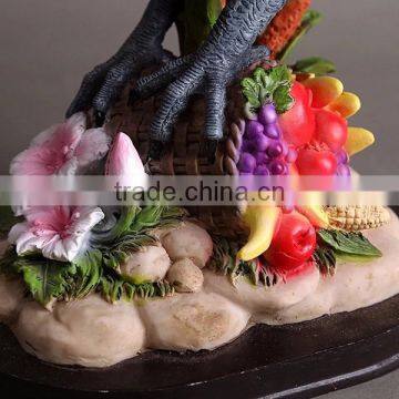 Life Size Animal Statue Garden Big Animal Cock Statue photo-5