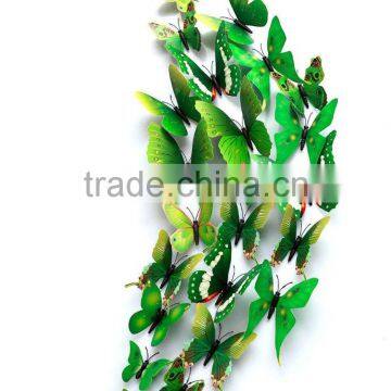 12PCS 3D Butterfly Wall Stickers Decoration Art Decorations 4 Size photo-5
