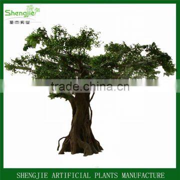 China Supplier Wholesale Artificial Ficus Tree Landscaping Large Tree Outdoor Decorative Tree photo-2
