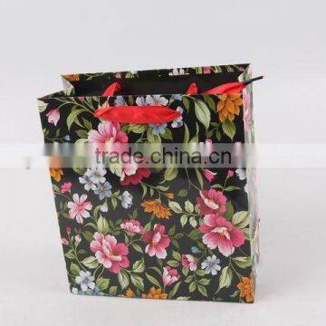 Flower Design Foldable Gift Bag / Shopping Paper Bag photo-2