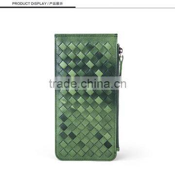 Sheepskin Woven Card Bag Ladies Multi Card Wallet Women Card Bag Clip photo-5