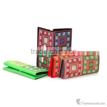Brocade Wallet, Ethnic Pattern Handicraft in Vietnam photo-3