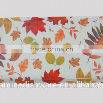 Leaf Printing Melamine tray