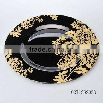 elegant ceramic plate