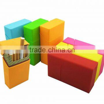 Best selling silk screen printing silicone cigarette case