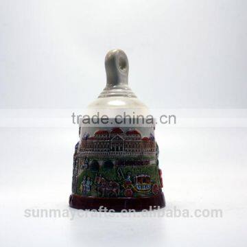 Wholesale Hot Sale Custom Vienna Austria Souvenir Ceramic Bells for Sale photo-2