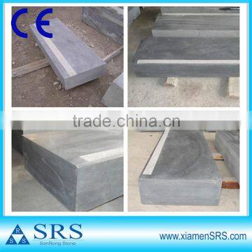 China blue limestone outdoor step for sales