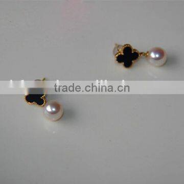 7.5-8 mm Akoya Pearl Earring photo-3