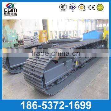 Excavator steel rubber track undercarriage/crawler undercarriage