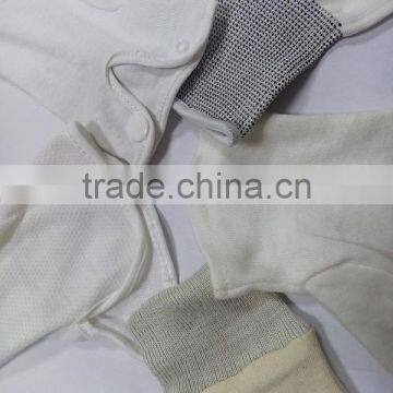 DDSAFETY Hot Sale 100% Natural Cotton Interlock Gloves photo-3