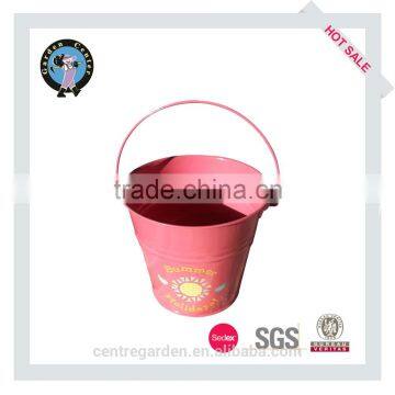 Hot Sell Mini Cheap Color Coated Metal Steel Bucket