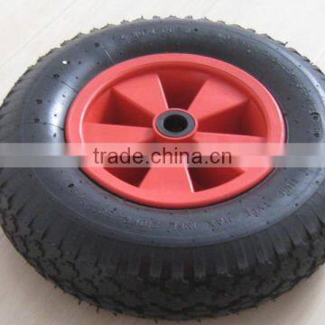China Heavy Duty Hand Truck Plastic Rim Rubber Wheel photo-2