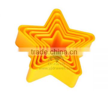 CC-6883 5-Piece star shape commercial cookie cutter