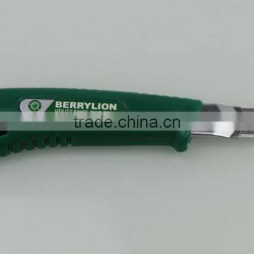 BERRYLION 18mm Cheap Price One Piece Utility Knife With Plastic Shell photo-3