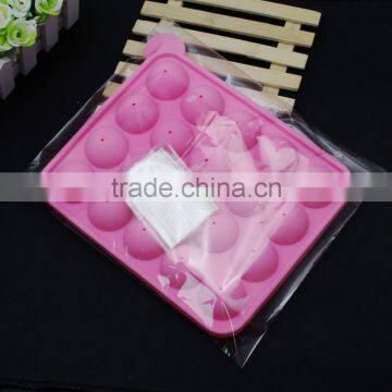 Lollipop Silicone Fondant Mold 20 Holes Chocolate Mold photo-3