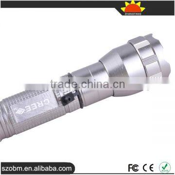 AT-700 XP-E LED 650 Lumens 3 Mode Button Switch LED Flashligth Torch photo-3