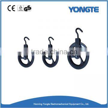 Diameter 20-32mm Black Wire Rope Pulley Block