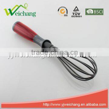 WCA512 Premium Nylon Utensils EGG WHISK Cooking Utensil Gadgets Set With Storage Stand (Multi-color) photo-2