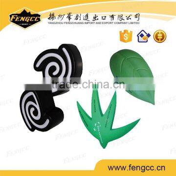 PU foam stress toy / stress ball in grass leaf shape