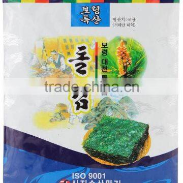 Delicious Rock Roasted Seaweed Laver Nori 20g(0.70oz) x 10packs / Seafood / Seaweed