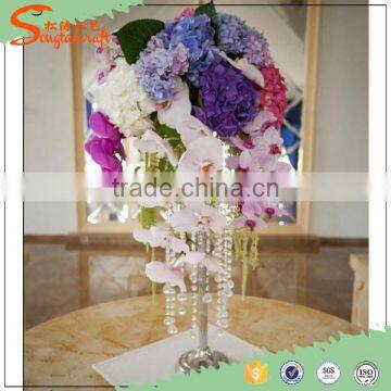 New Design Artificial Silk Hydrangea Rose Flower Wall for Wedding Backdrop Decor, Bridal Bouquet photo-2