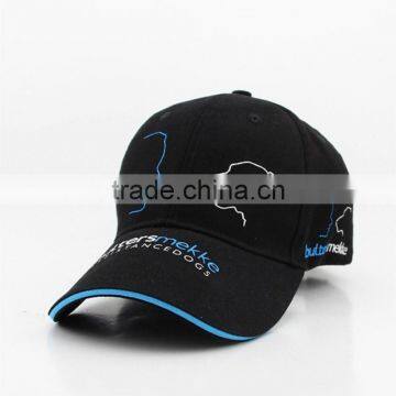 Embroidery Logo Or Printed Sport Style Baseball Cap With Sandwich photo-3