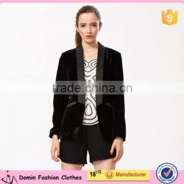 New Arrival Ladies' Long Sleeve Black Blazer / Jacket