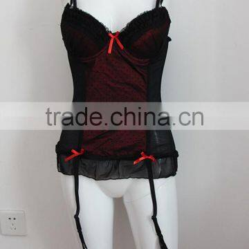 Butterfly Knot Girl Nighty Sexy Night Lingerie Corset for Ladies and Girls