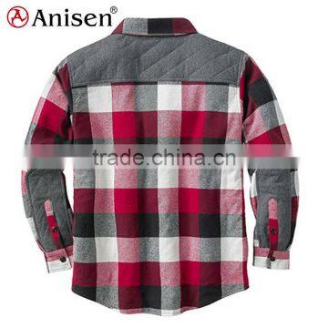 Oem Factory Fleece Men Plaids Jacket photo-2
