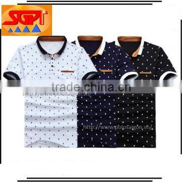 Men's POLO SHIRT , PRINTING, SHORT SLEEVE photo-4