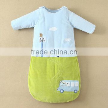 2014 autumn MOM AND BAB designed kids cotton clothes, baby sleeping bags