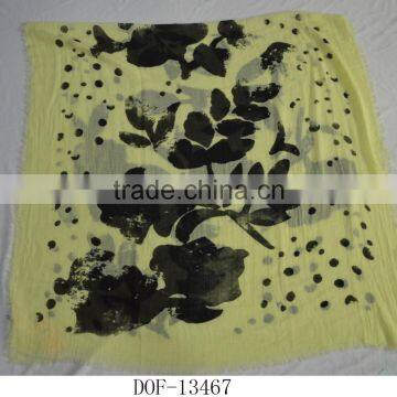 Fashion New Summer Lady Print Floral Dot Rayon 100%viscose Hot Scarf photo-6