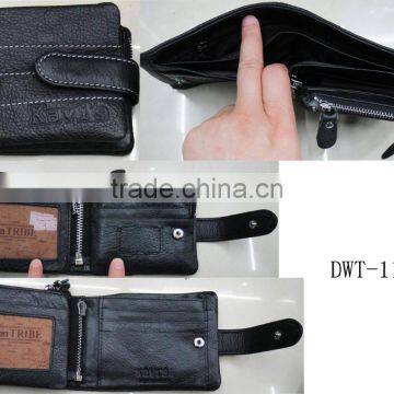 Fashion man hot popular Real leather travel notecase