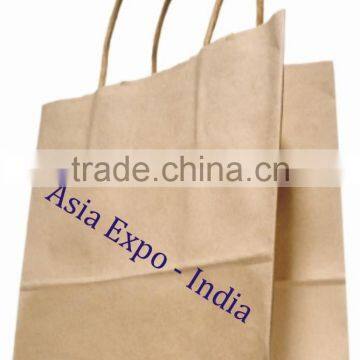 Twisted Paper Handles Brown Paper Bag photo-3