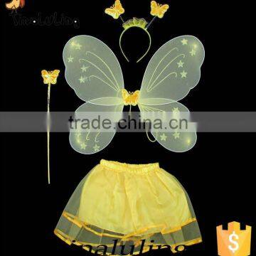 Fashion New Arrival Girls Fairy Wings China Angel Wings Sets for Party