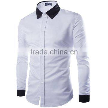 spring summer thin plain blank shirts fashion royal class shirts for mens