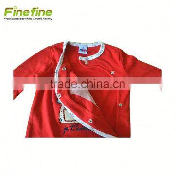 High Cotton Fabric Lace Baby Romper photo-6