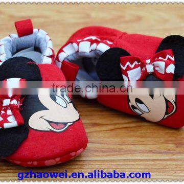 Mickey Smiling Face Printed Baby Footwear photo-3