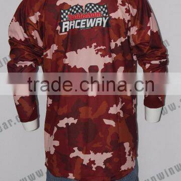 Oem Camo Bmx Cycling Jersey Custom Dye Motor Jersey Bmx Motorcycle Wear photo-4