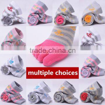 Japanese Stripe Toe Sock,bulk Wholesale Woman Socks photo-5
