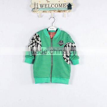 Wholesale cotton long sleeve boys kids custom jacket