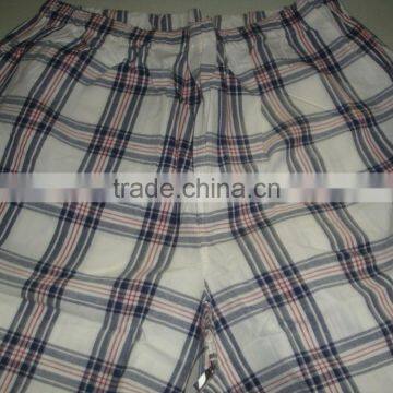 Foreign Trade the Original Single Export Japan Pure Cotton Cloth Grid Man Pajamas The Spring and Autumn Period and the Long Slee photo-6