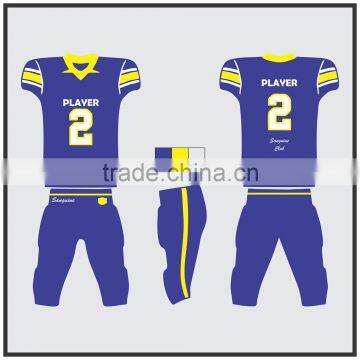 Sublimated American Football Uniforms Jersey | Quality Football Uniform | Multiple Colors | Free Samples photo-6