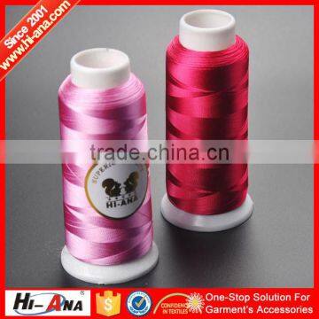 hi-ana thread1 Over 9000 designs various colors polyester embroidery thread