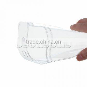 Plastic Business Card Holder, Clear Vertical Business Name Card Holder