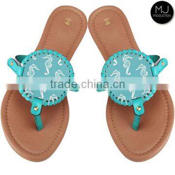 Stocked wholesale monogram sandals