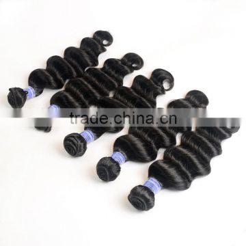 Factory price 7a grade loose deep wave weave hairstyles , Peruvian hair