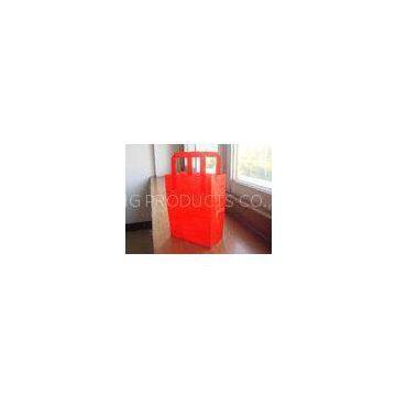 hard loop handle bag / hard loop handle plastic bag / plastic bags small decorative